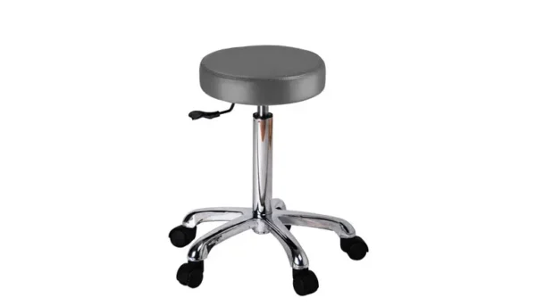 Tabouret rond - FAST - gris