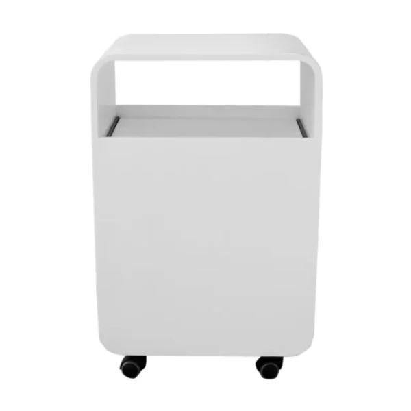 Guéridon en bois blanc - TIDY – Image 3