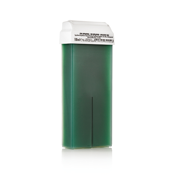 Cartouche de cire Chlorophylle Xanitalia 100 ml roll-on professionnelle pour épilation