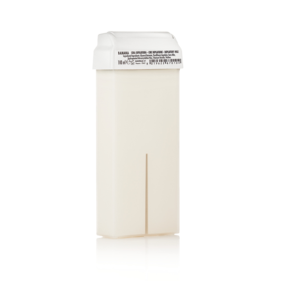 Cartouche de cire Banane Xanitalia 100 ml roll-on professionnelle pour épilation