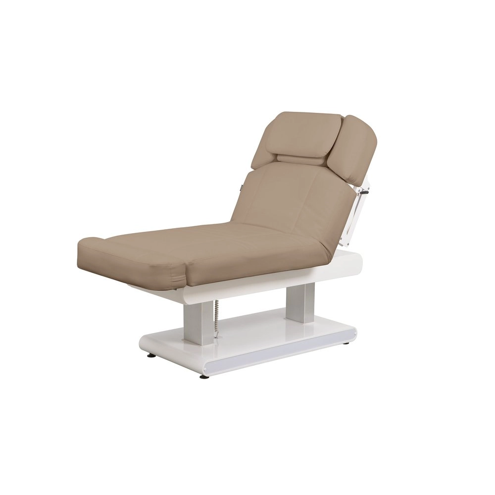 Table de spa Atlant professionnelle en PU avec 4 moteurs électriques et système de chauffage intégré.