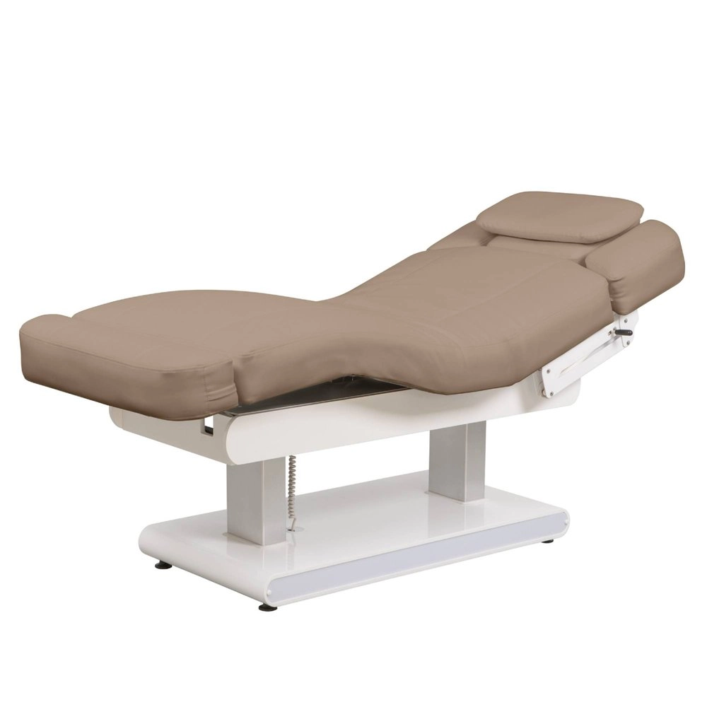 Table de spa Atlant professionnelle en PU avec 4 moteurs électriques et système de chauffage intégré.