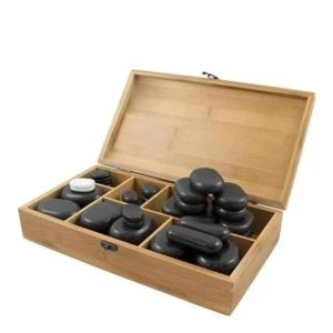 Coffret de pierres de massage Weelko BREATHE – 45 pièces