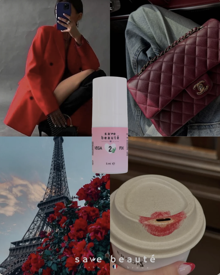 Save Beauté Vega Fix Step 2 5 ml dans un montage lifestyle parisien