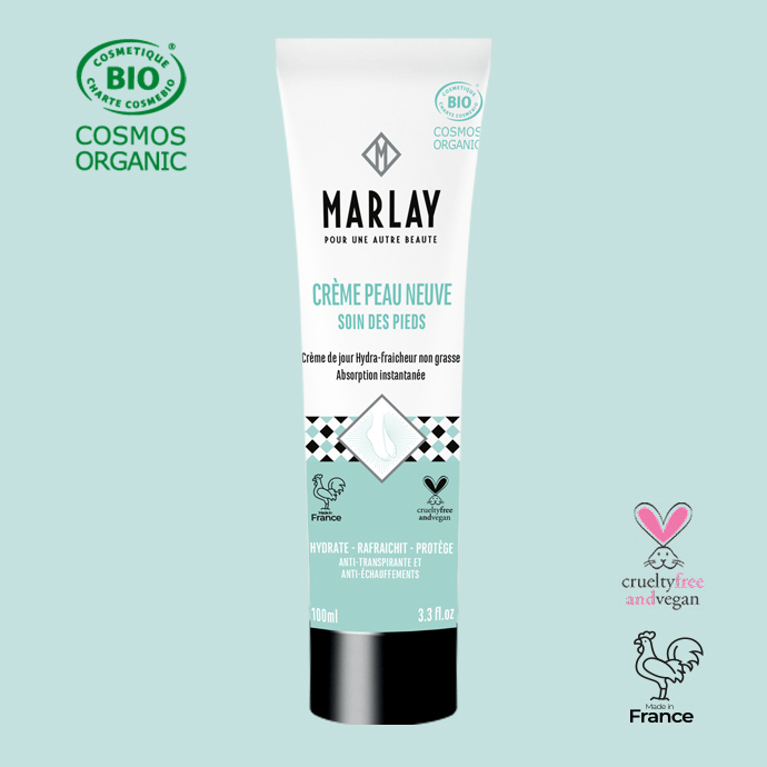 Crème Peau Neuve Marlay – soin adoucissant pour pieds secs et peaux épaissies