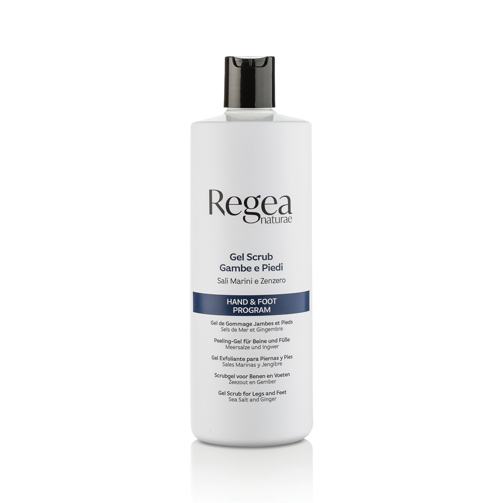 Gel gommage jambes pieds sels de mer gingembre Xanitalia Regea 500 ml 950.347