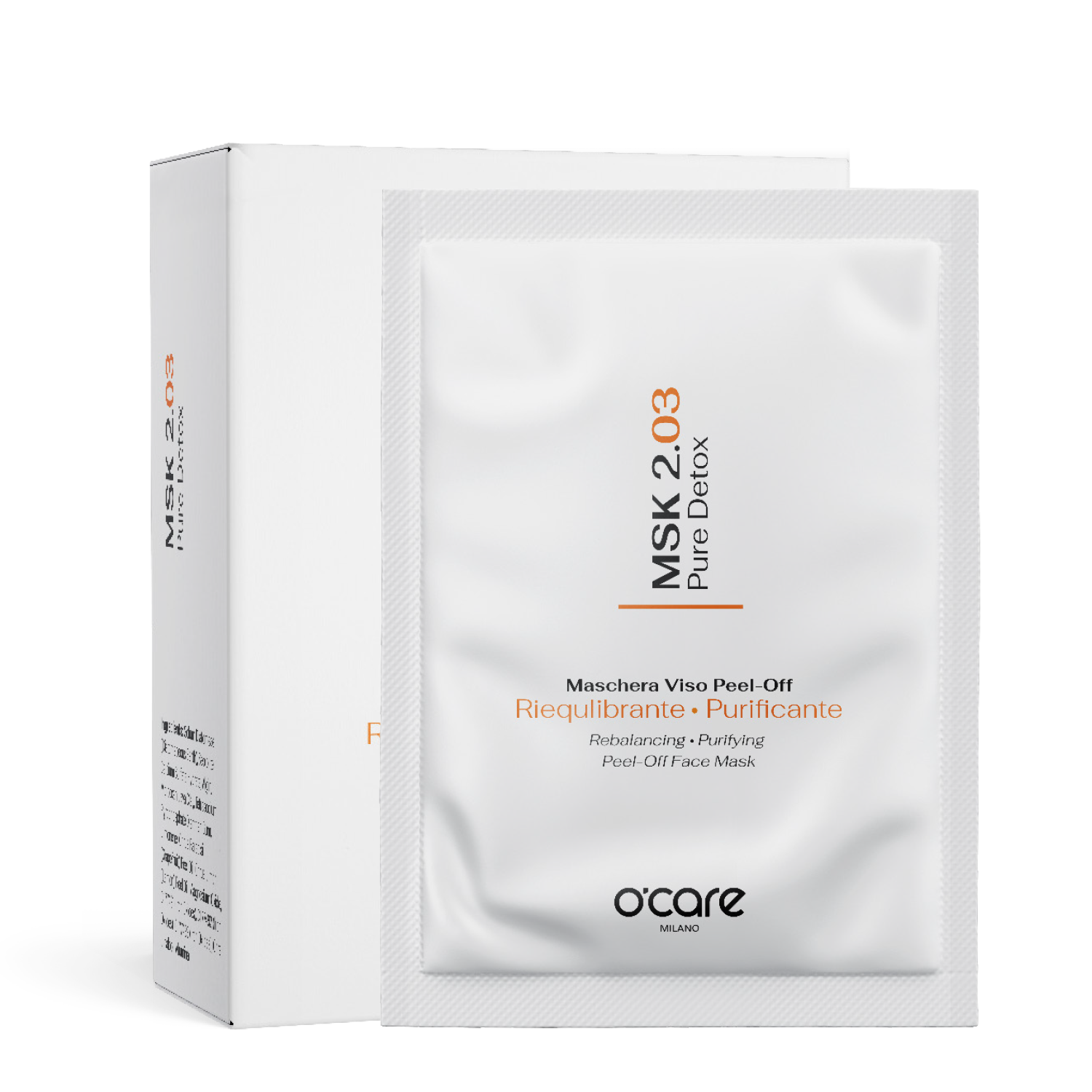 Masque Peel-Off Purifiant Pure Detox MSK 2.03 O’Care Milano