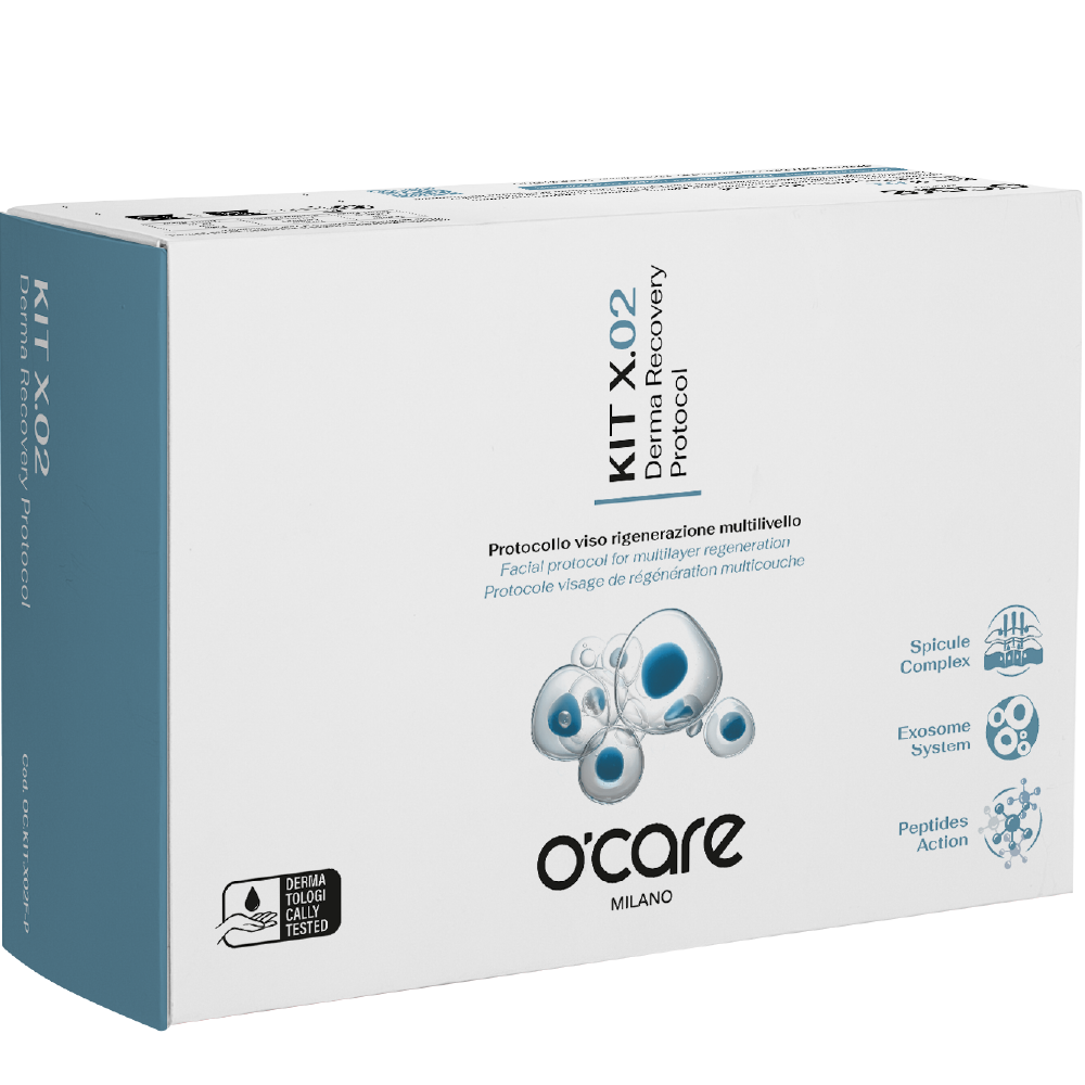 O’Care Milano KIT X.02 Derma Recovery Protocol – kit de soin visage professionnel