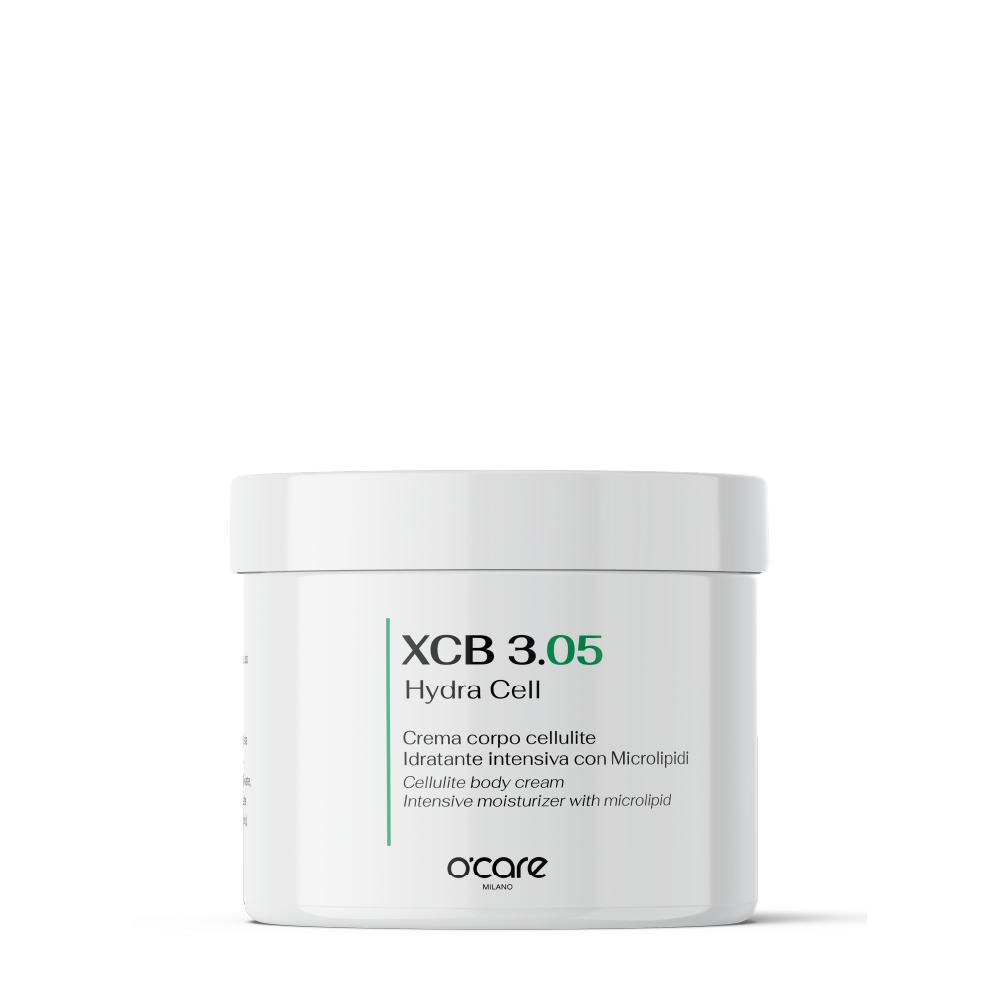 Hydra Cell XCB 3.05 O’Care Milano crème corps anti-cellulite drainante à la caféine et aux algues