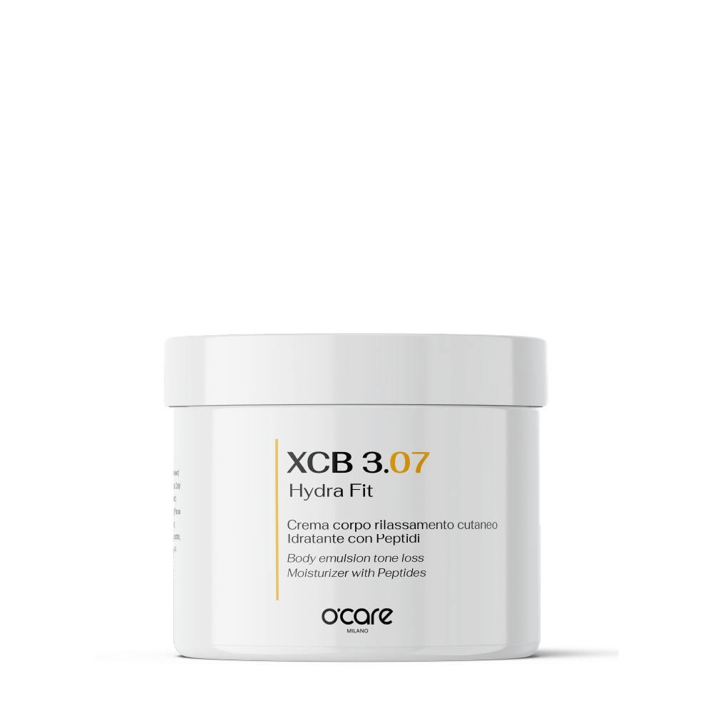 Hydra Fit XCB 3.07 O’Care Milano crème corps raffermissante aux peptides collagène marin et ginseng