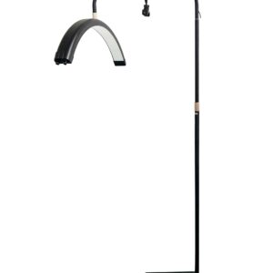 Lampe LED professionnelle Weelko BRIGHTEN 1007 en arche pour soins esthétiques.