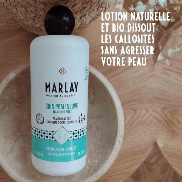 Marlay Soin Peau Neuve 500 ml – lotion pour callosités, cors et cuticules