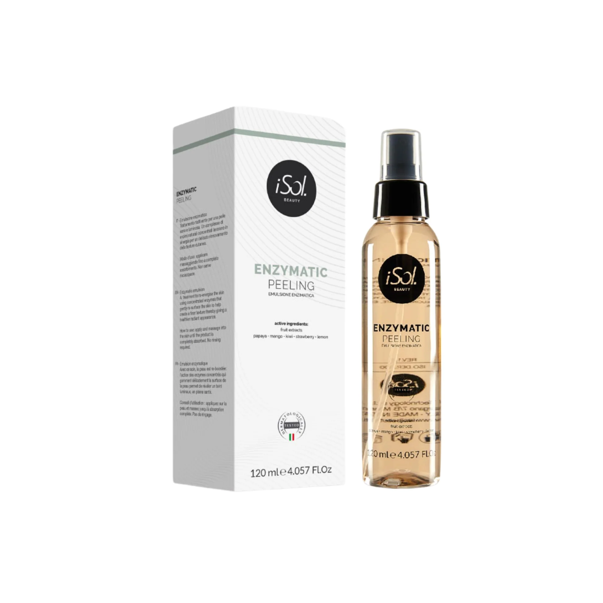 iSol Beauty Enzymatic Peeling 120 ml – peeling enzymatique visage