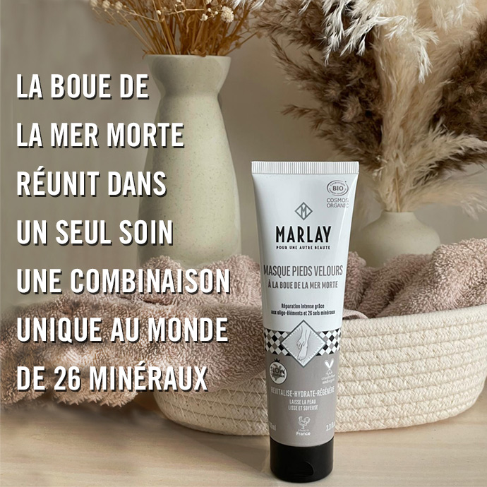 Masque Pieds Marlay – soin nourrissant et hydratant pour pieds secs